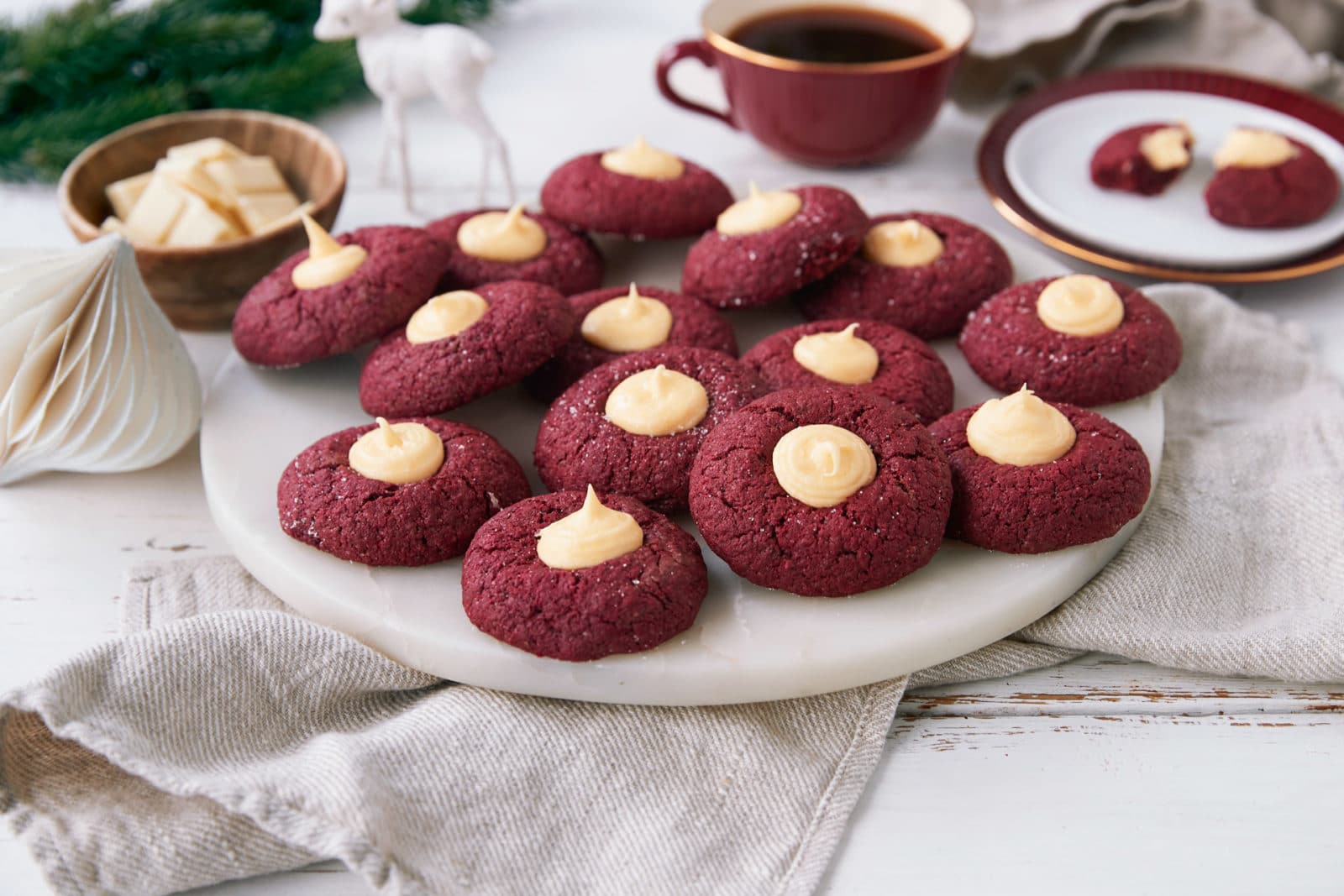 Red velvet cookies