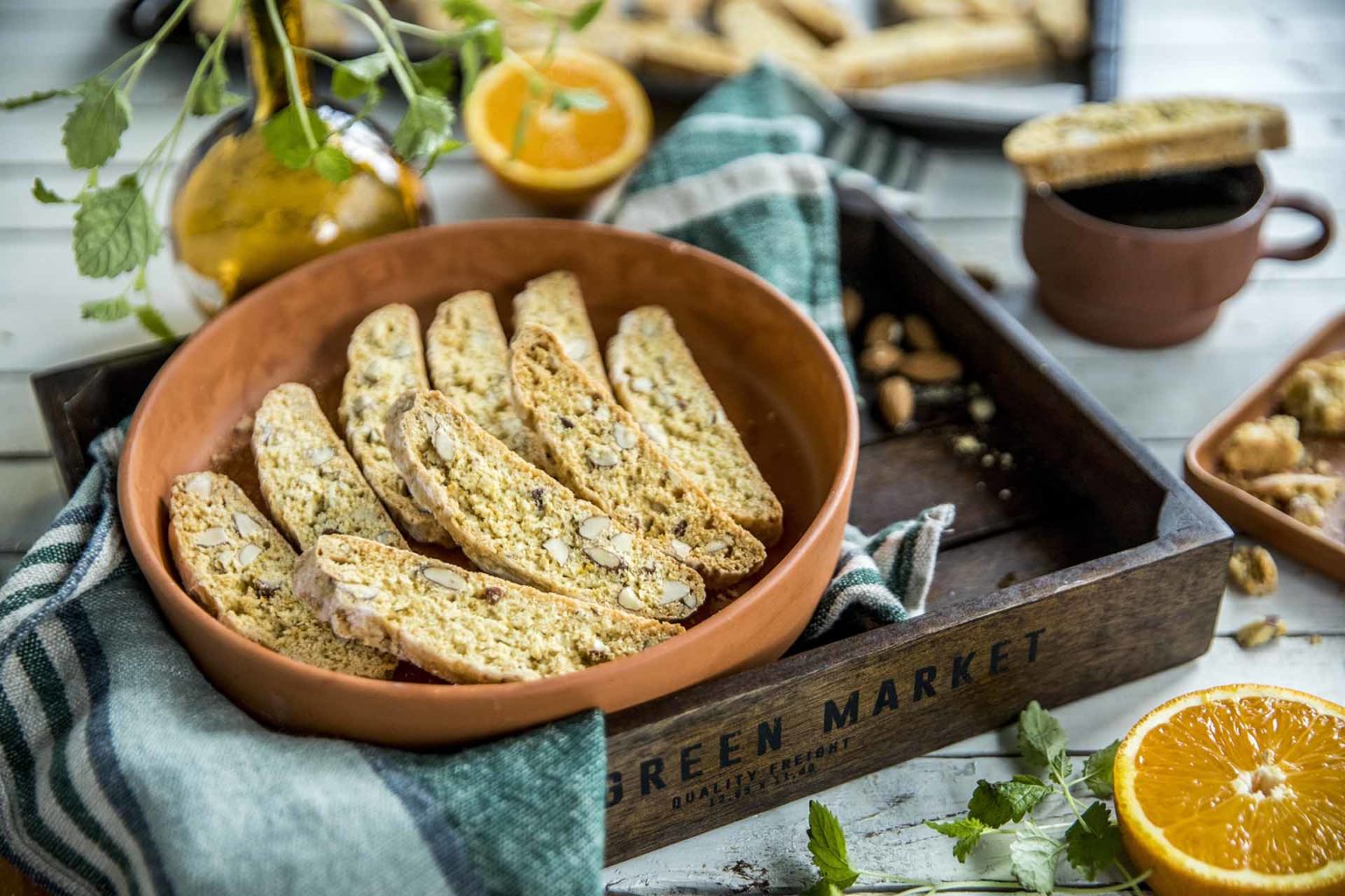 Cantucci Toscani alle mandorle – mandelkjeks fra Toscana - Olivero