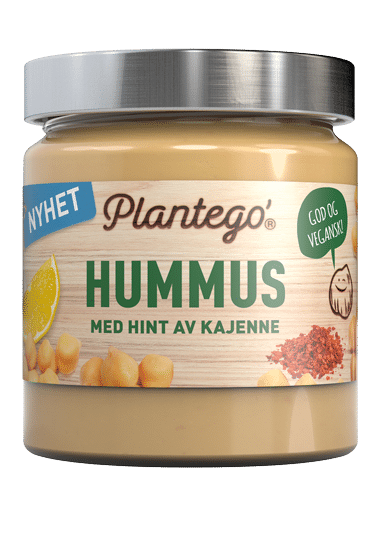Plantego' Hummus med hint av kajenne