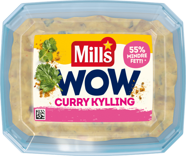 Mills WOW curry kyllingsalat pakningsbilde