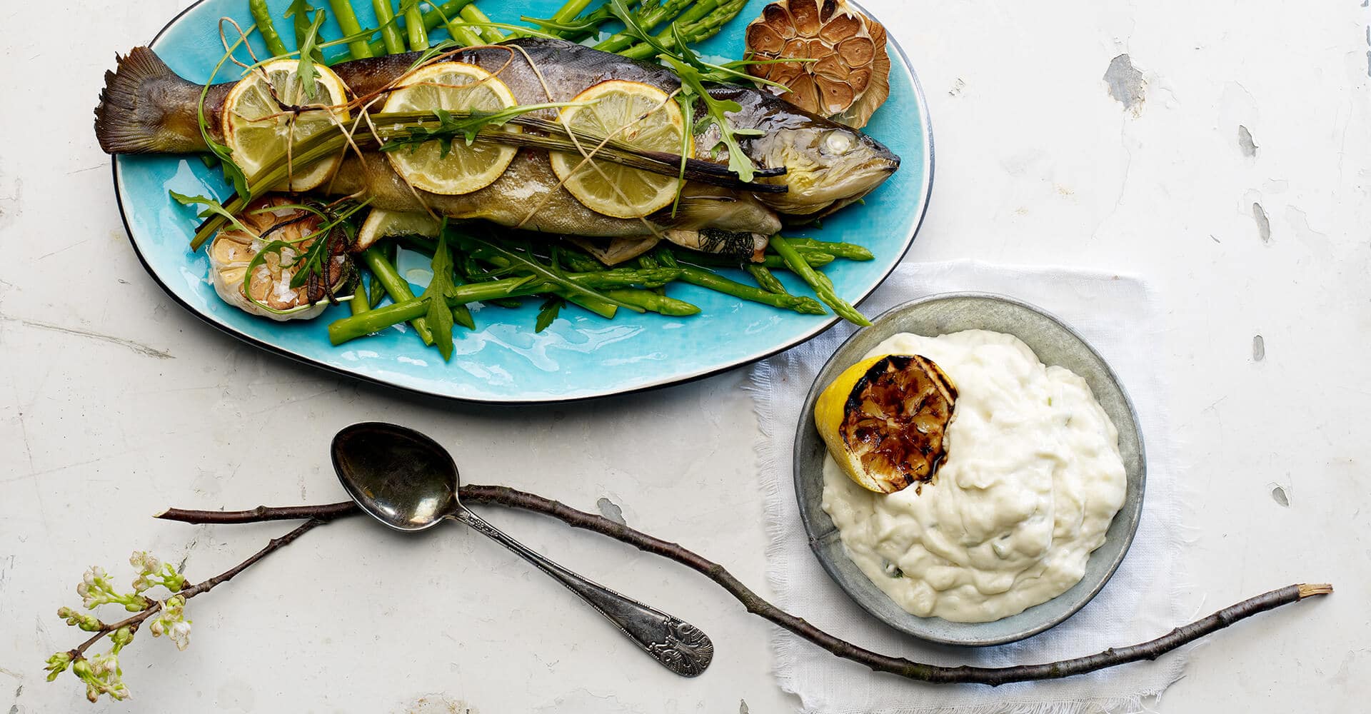 Delikat potetsalat med fisk