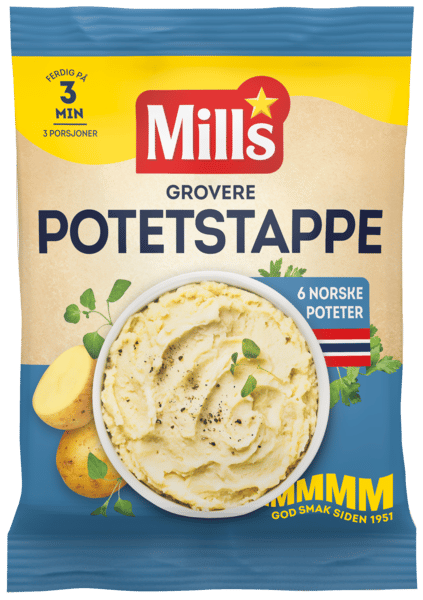 Mills Grovere Potetstappe Pose