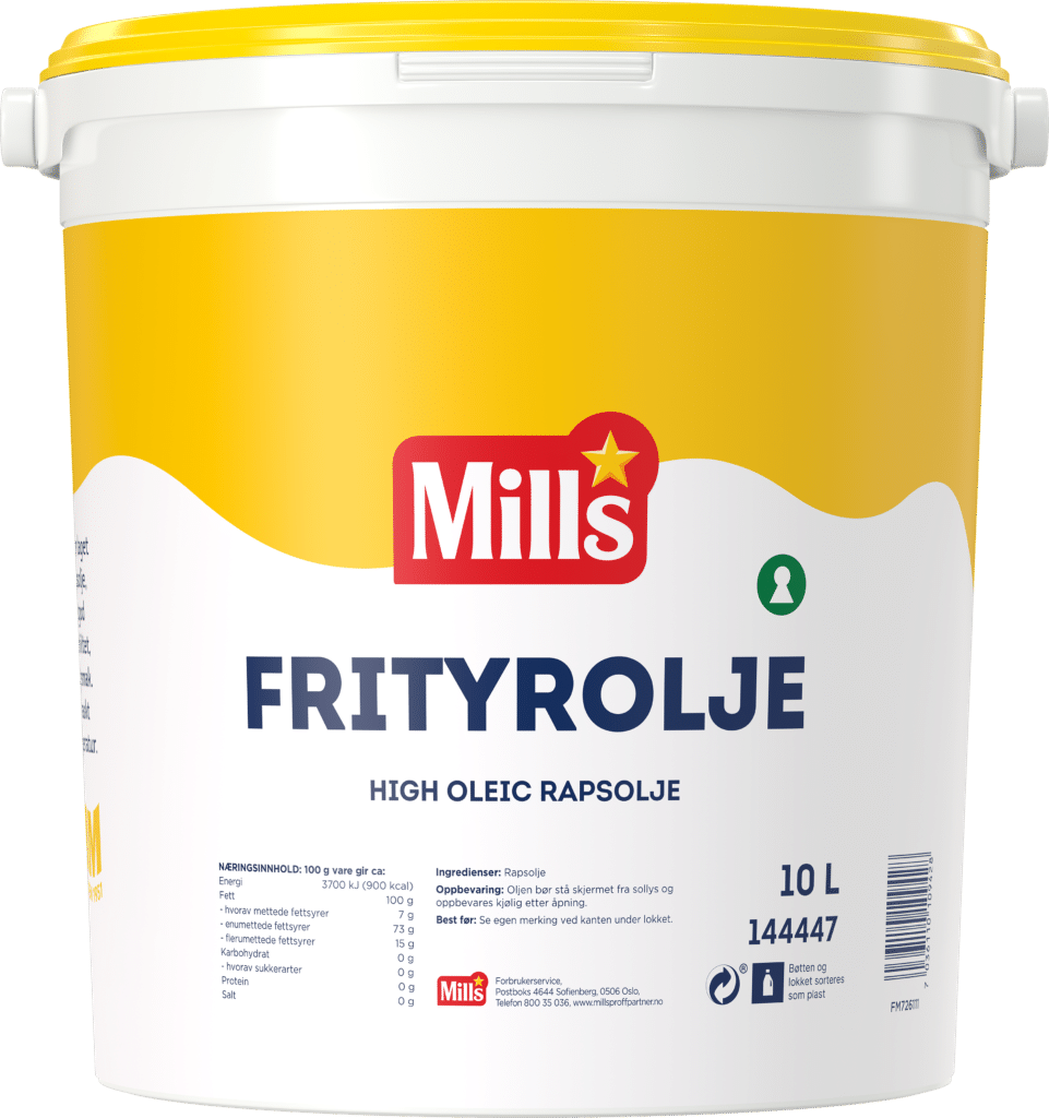 Mills Frityrolje 10 liter spann