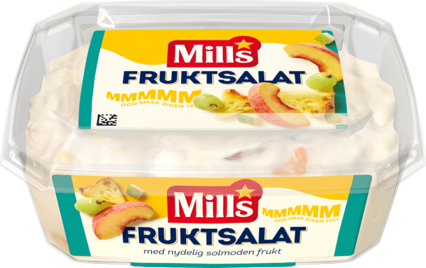 Mills fruktsalat pakningsbilde
