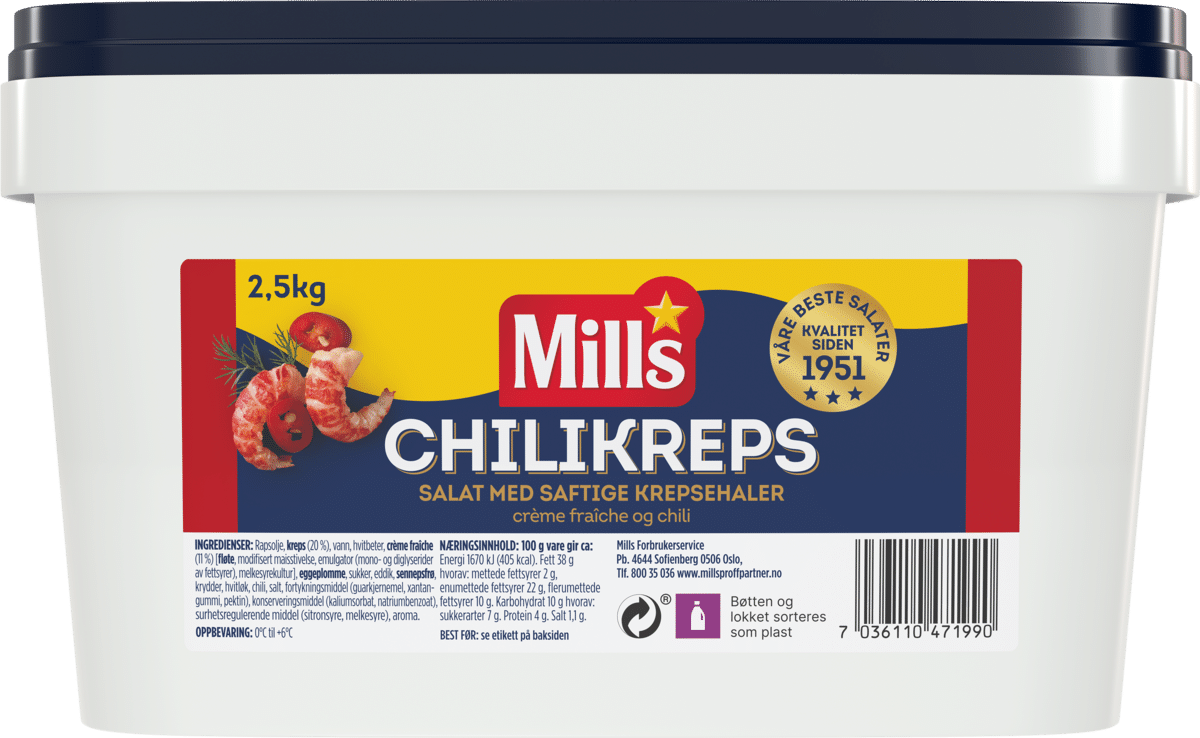 Mills Chilikreps produktbilde