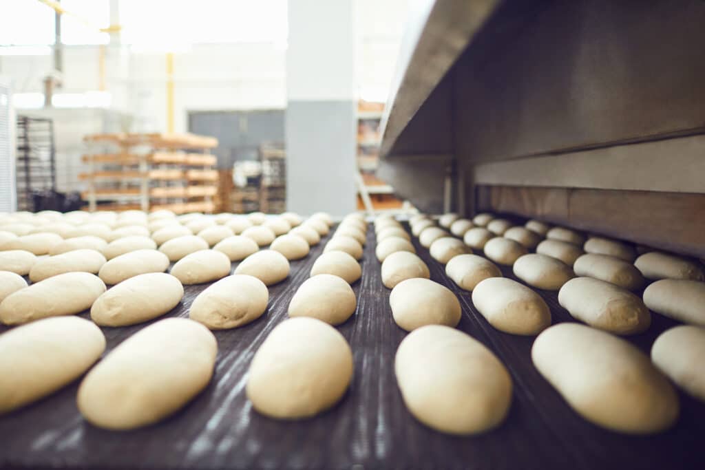 rundstykker før baking