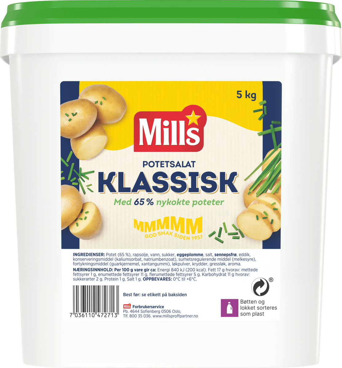 Mills Klassisk potetsalat